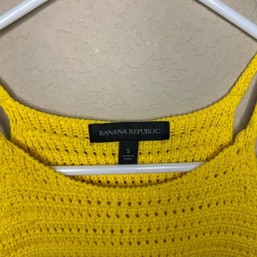 Banana Republic Halter Neck Sweater Tank Top small - Picture 5 of 6